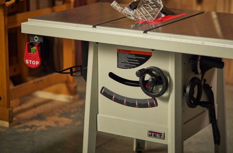 JET Table Saw Guide Deluxe Xacta vs II Machine Atlas
