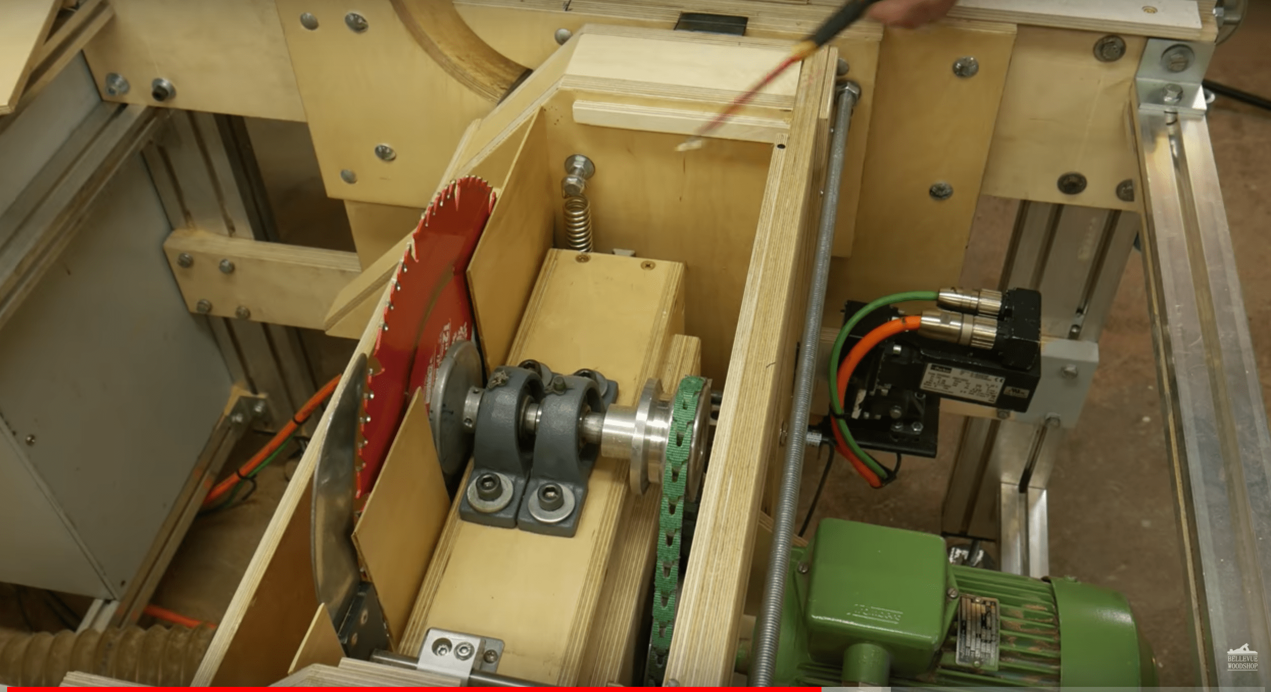 DIY Automatic Table Saw with Electronic Fence and Blade Control
