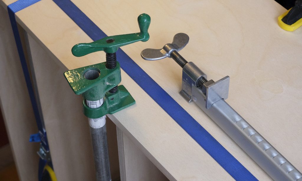 Dubuque Bar Clamp and Pipe Clamp comparison