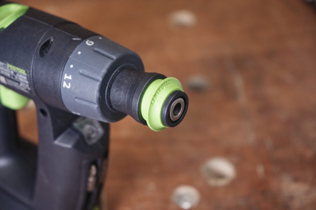 Festool CXS drill with Centrotec bitholder