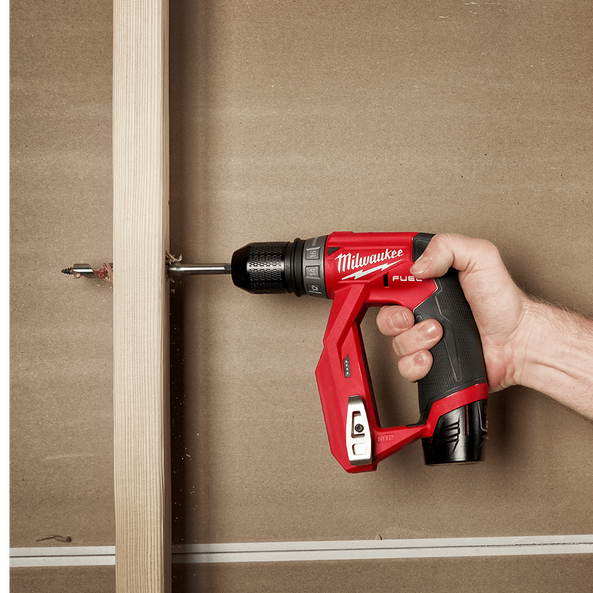 Milwaukee M12 Installation Drill drilling